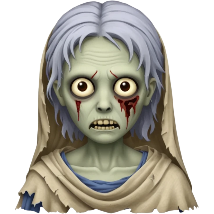 greek ancient zombie woman emoji