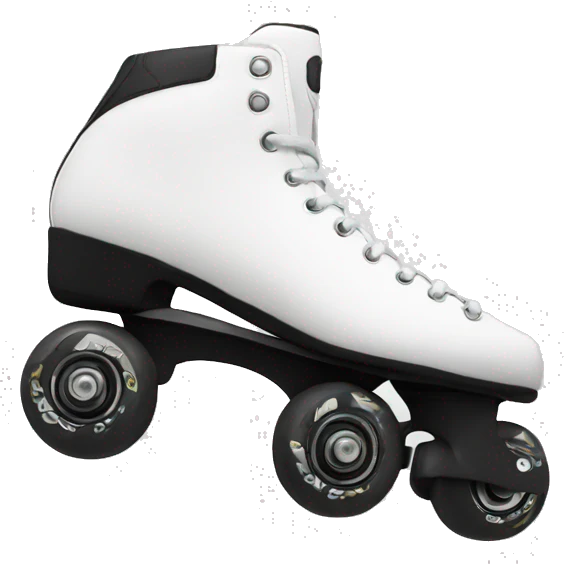 white inline skate emoji