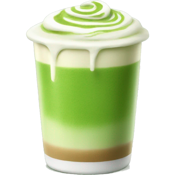 Matcha latte emoji