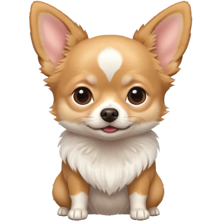 Chihuahua blanca emoji