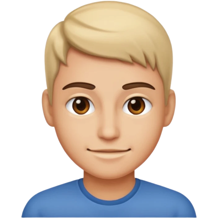 Unflirty smirk emoji