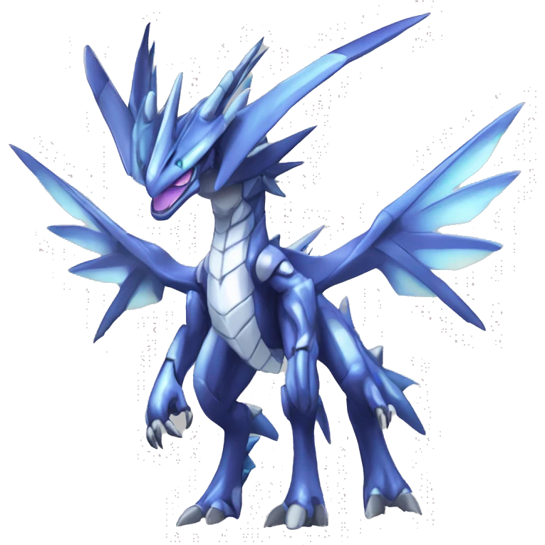  Cool Edgy Shiny Godly Ethereal Digimon-Genesect-Dialga-Reptile full body emoji