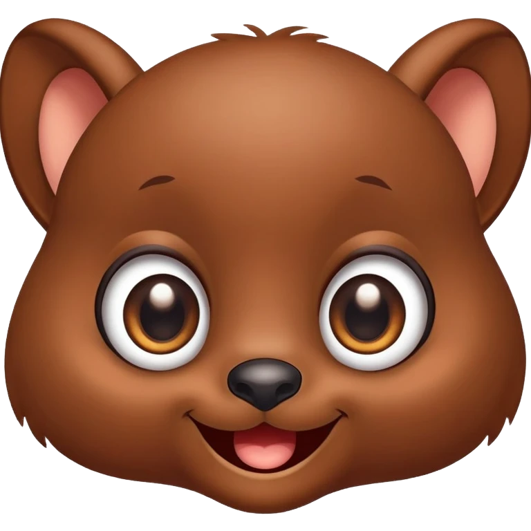 brown cute labubu emoji
