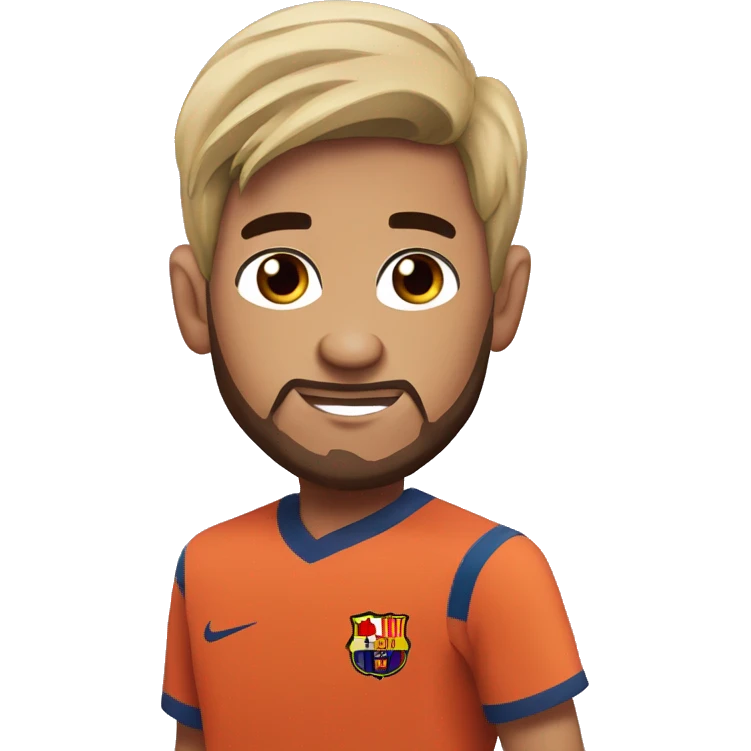 Leonne Messi on planet Mars emoji