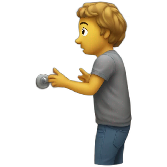 knocking door emoji