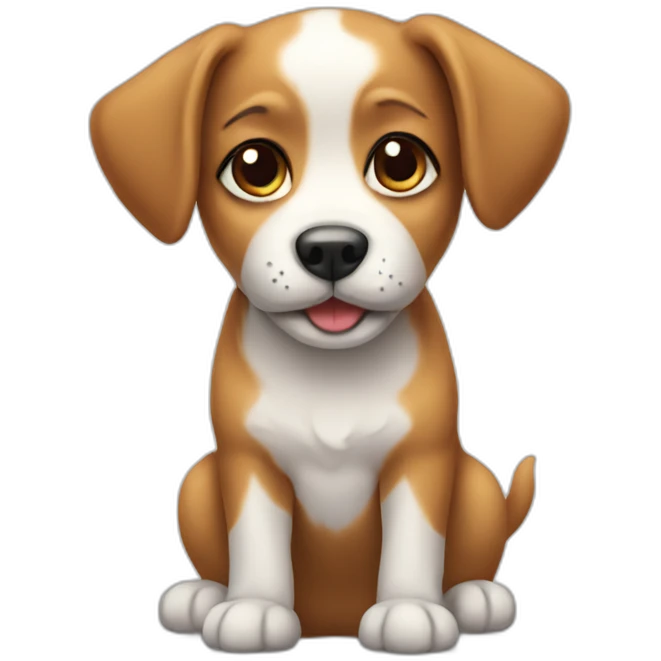 Cute little Dog emoji