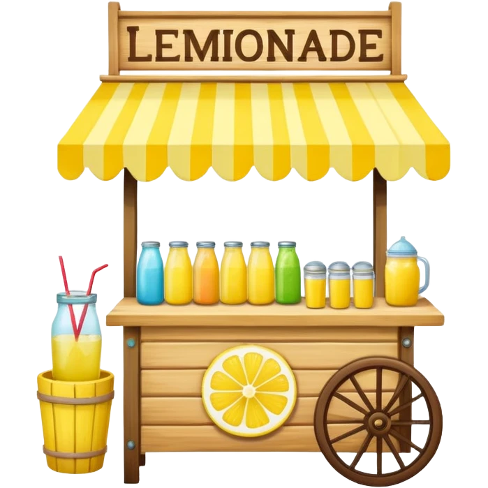 lemonade stall emoji