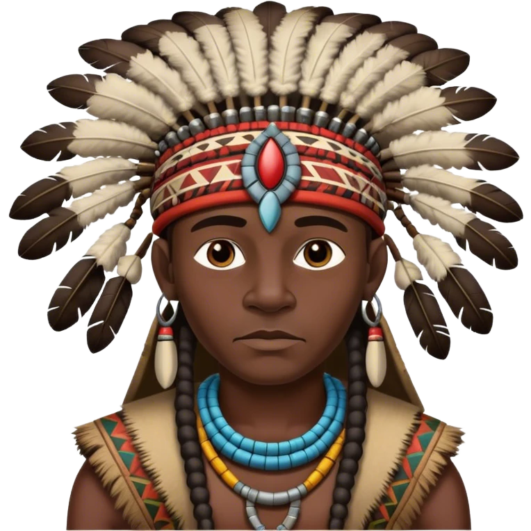 african tribe leader emoji