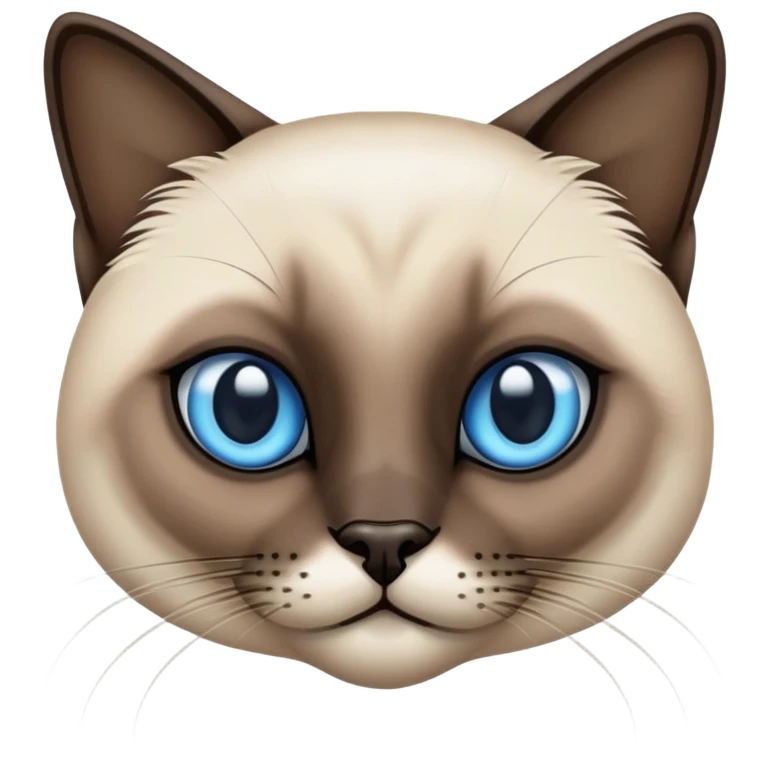 Siamese cat emoji