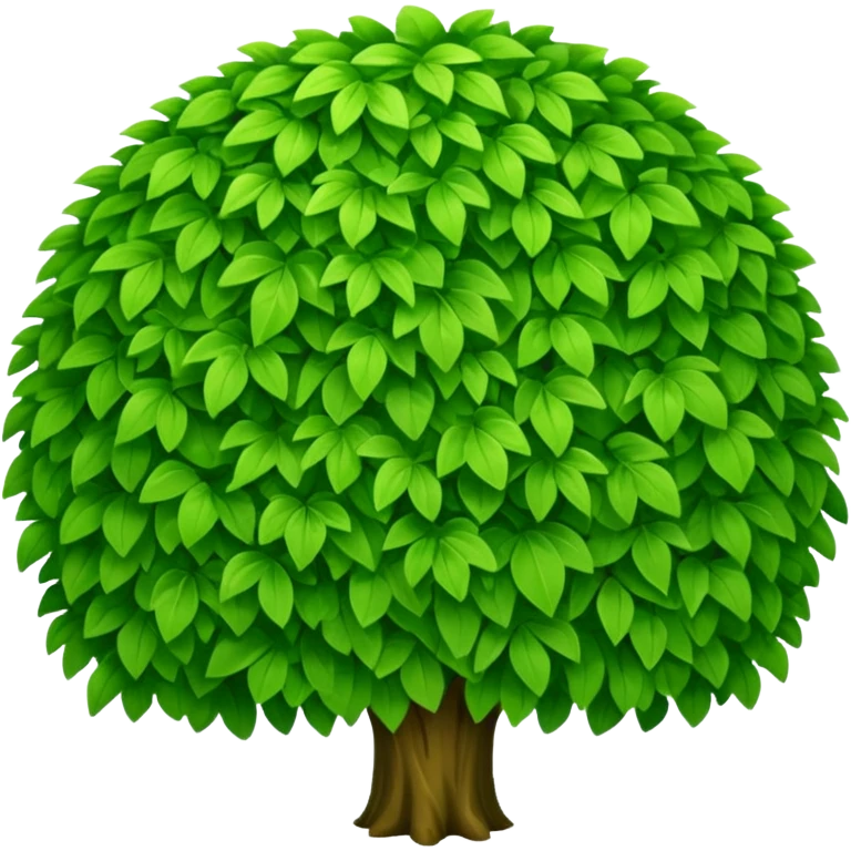 create a dnd style bush.png using 48x48 pixels size emoji
