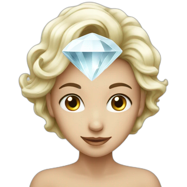 white diamond emoji