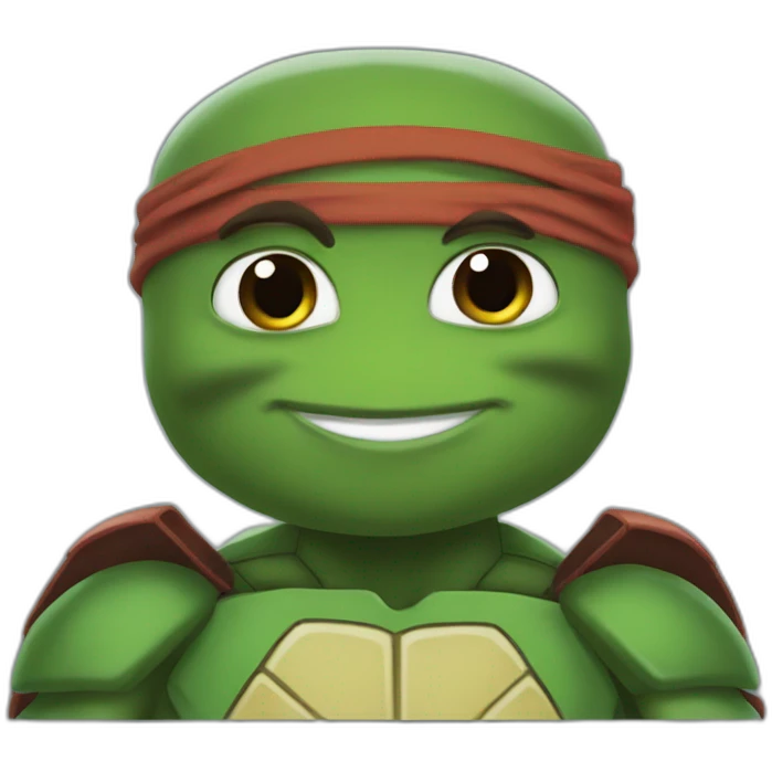 Ninja turtle mbappé emoji
