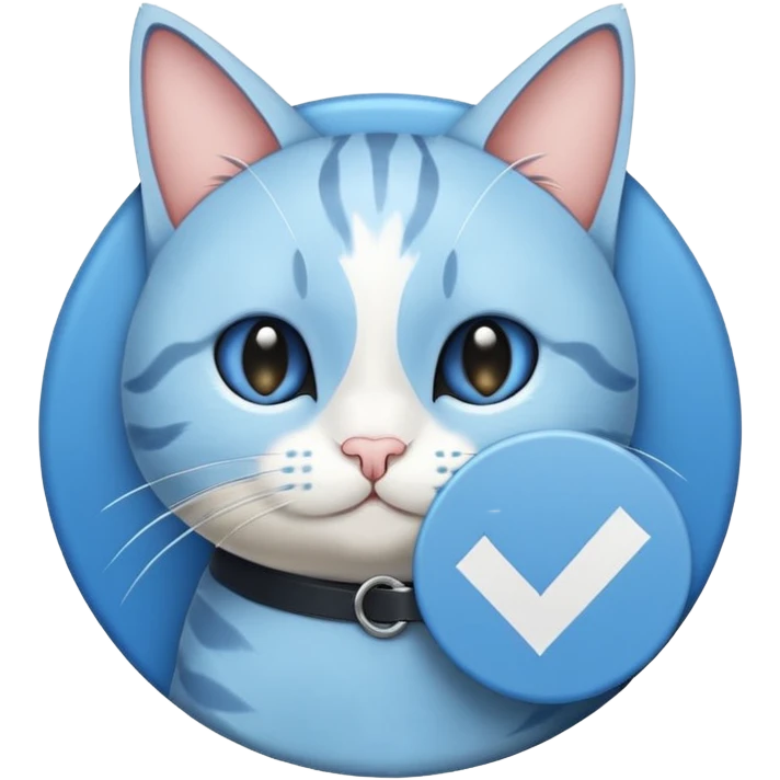 Details
The figure is a solid blue circle (TikTok Blue: #20D5F7).
The icon is a white checkmark (#FFFFFF), right in the middle.
Size 12px × 12px (in profile), proportional to font size.
Place adjacent (2-4px separator) to the username meowflis@, and medium vertically with it.
Click function emoji