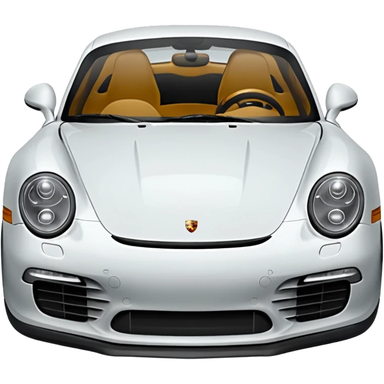  чорне авто з відкидним верхом порш emodji emoji