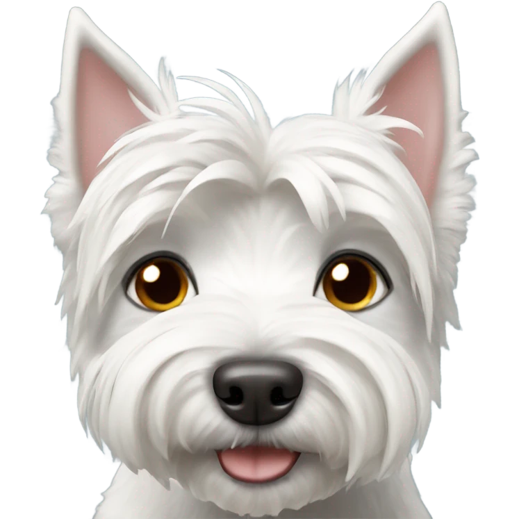 Westie dog  emoji