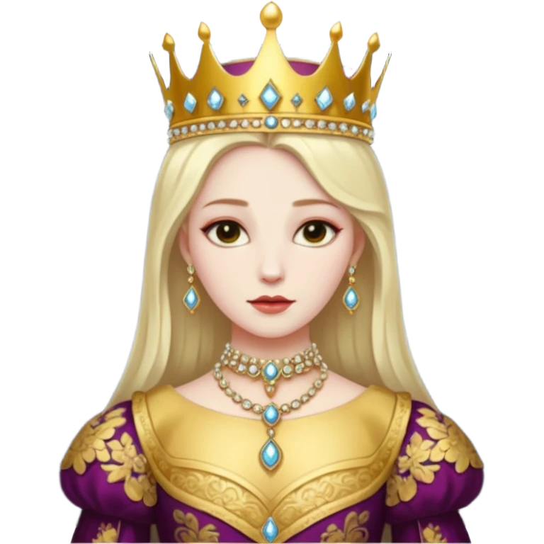 HEADLESS QUEEN WITHOUT HEAD emoji