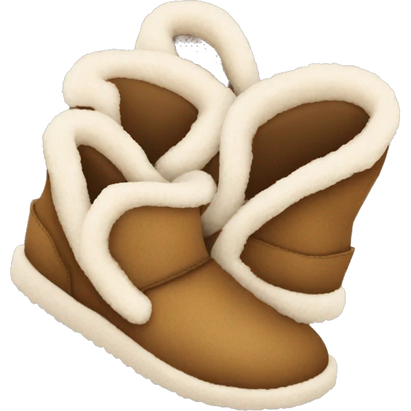 House shoe ugg  emoji