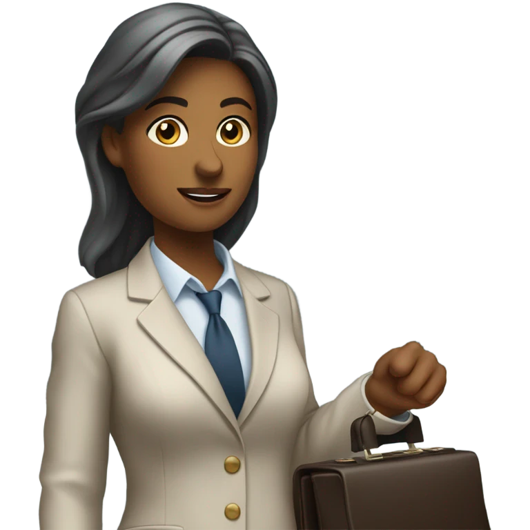 She left the office at 6 pm yesterday. emoji