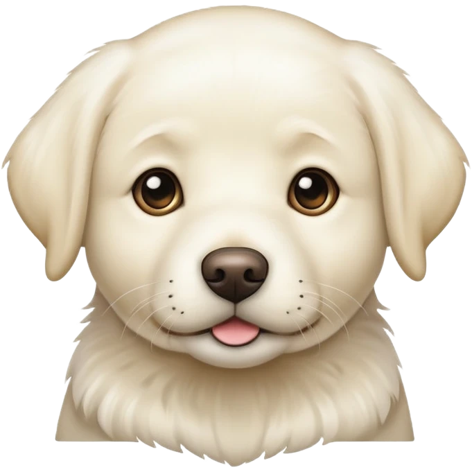 White Labrador emoji
