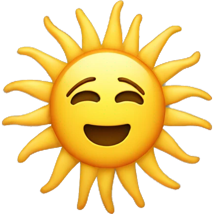 sun blinds emoji