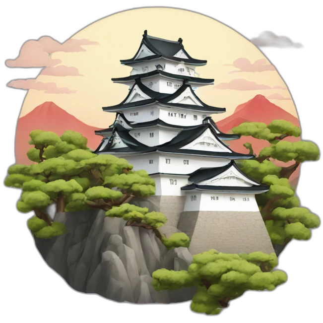 japan castle emoji