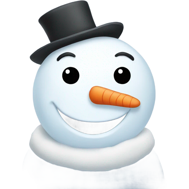 Snowman emoji