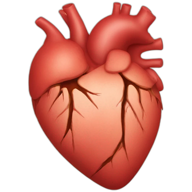 real heart emoji