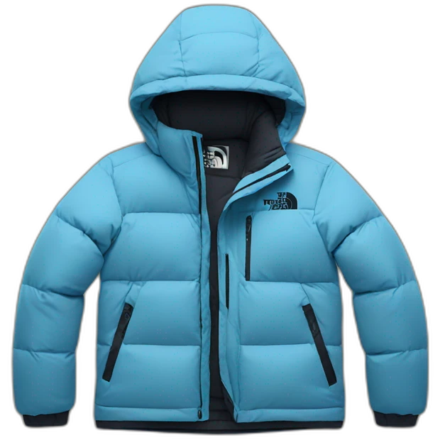 north face jacket emoji