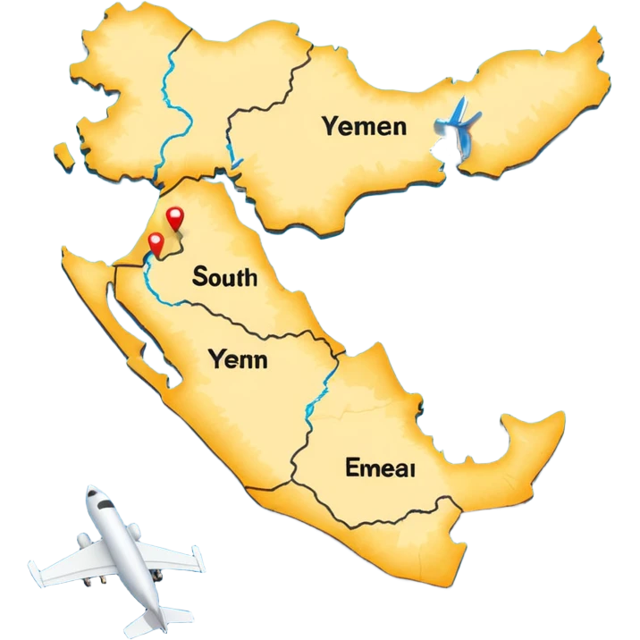 علم الجنوب اليمن emoji