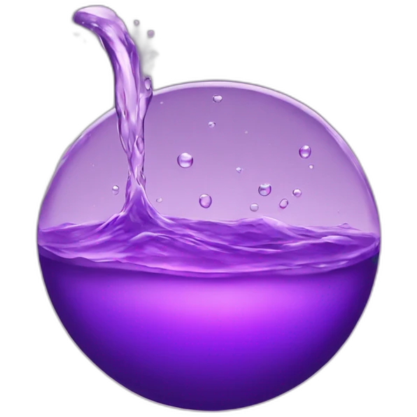 PURPLE WATER emoji