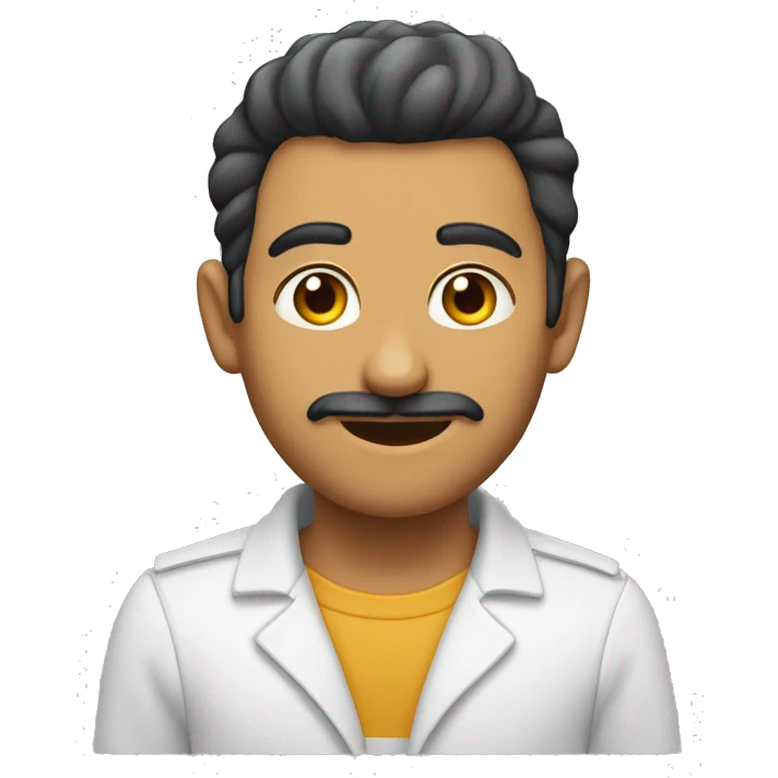 havalı ve gururlu adam emoji