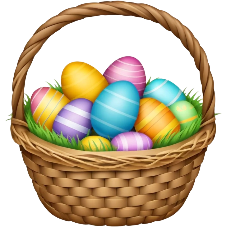 easter basket emoji