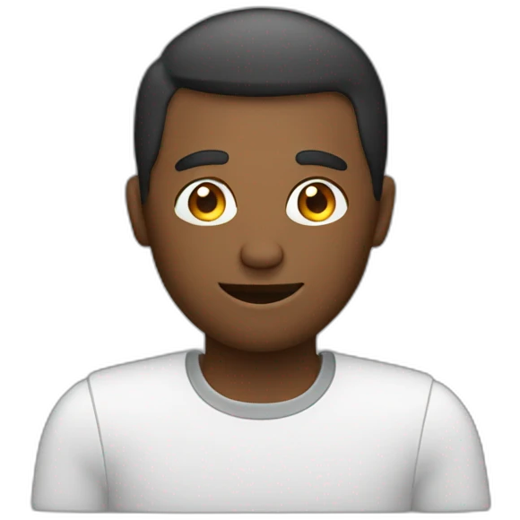 man in laptop emoji