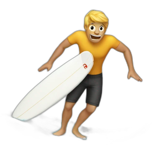 Surfeur emoji