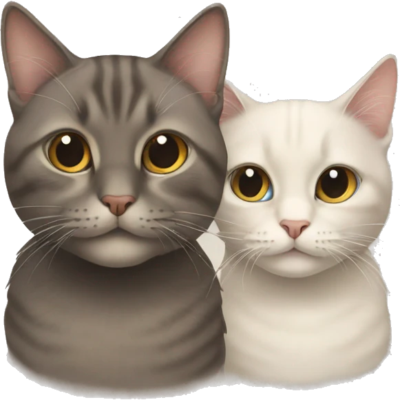 two cats emoji