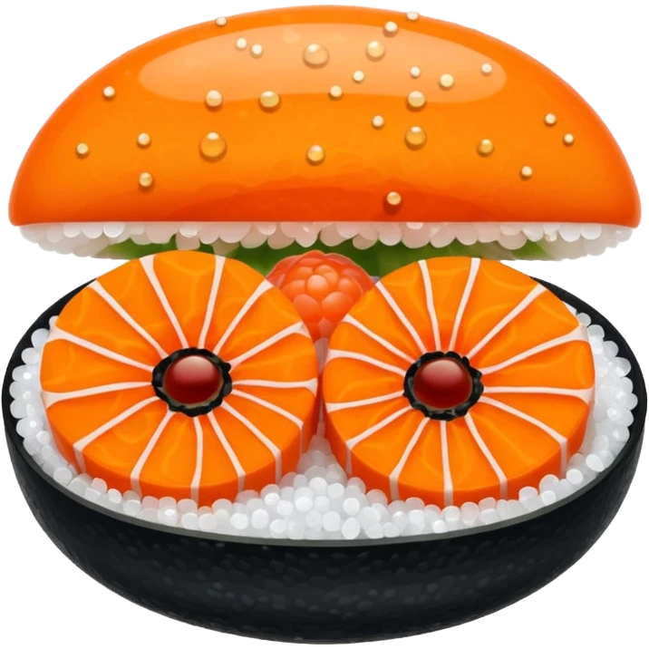 Sushi roe  emoji