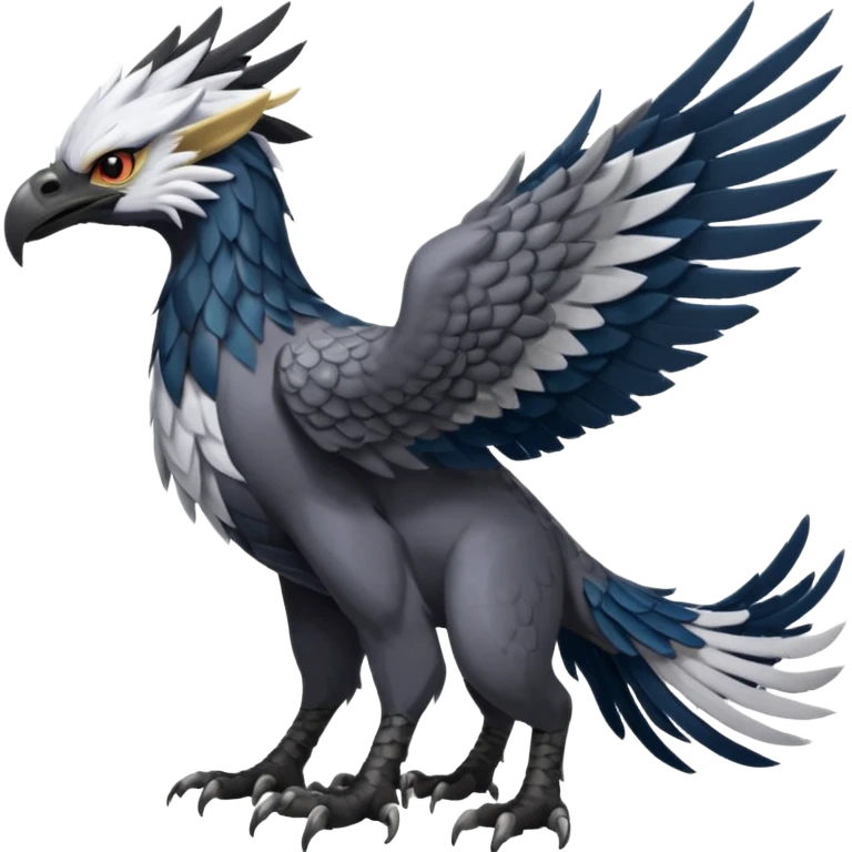 Nargacuga-Silvally-Gryphon-Griffin-Griffon-Hippogriff-fusion-hybrid-animal-creature  emoji