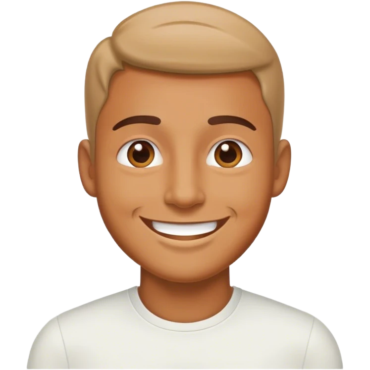 man smiling  emoji