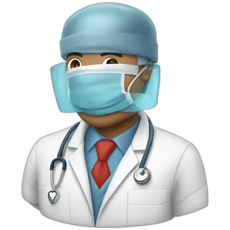 man cardiac surgeon emoji