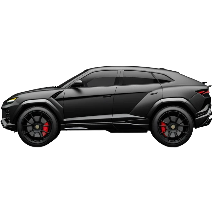 Urus black mansory emoji