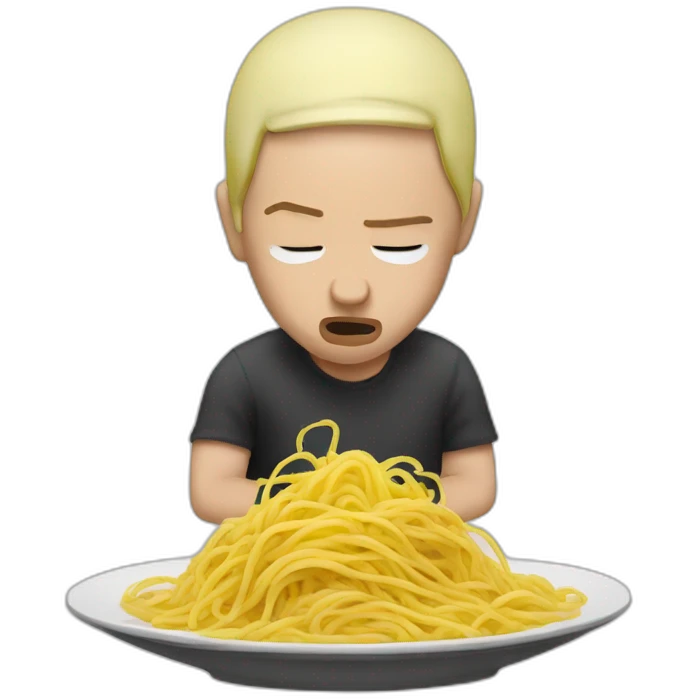 eminem-vomits-spaghetti emoji