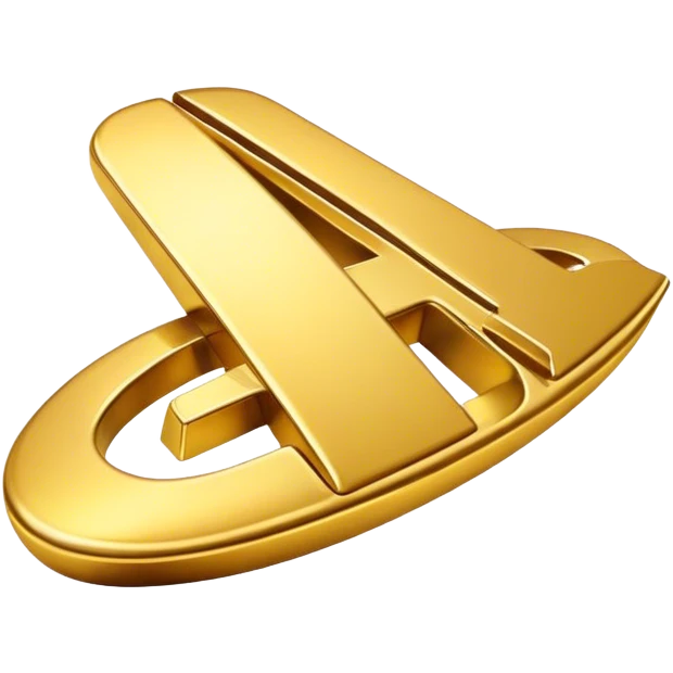 Cohete dorado con el logotipo de Afrimex, que simboliza el crecimiento. emoji