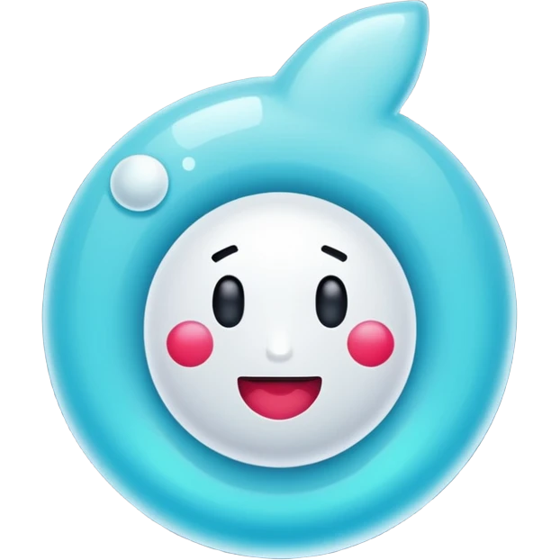 Verificación de tiktok con el chec en celeste  emoji