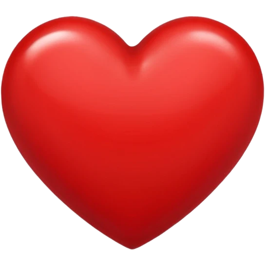 Left half of A red geart emoji