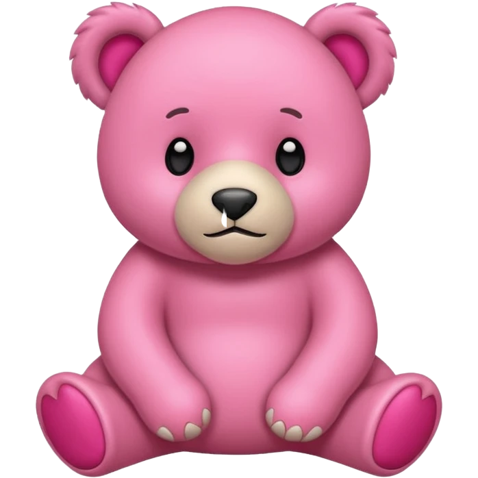 oso rosado emoji