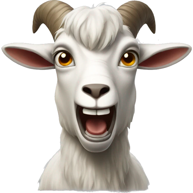 angry goat emoji