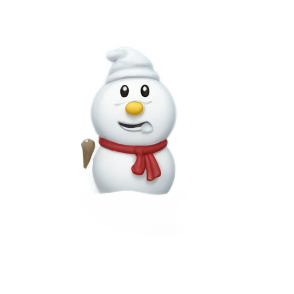 white snow globe emoji