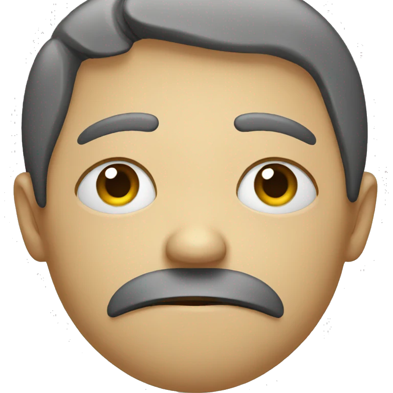 Big sad face emoji