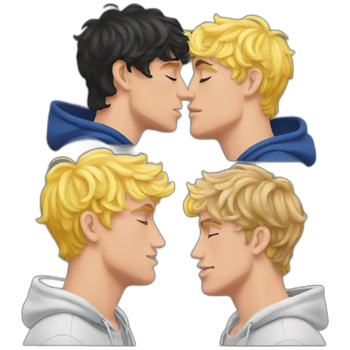logan paul jake paul kissing emoji