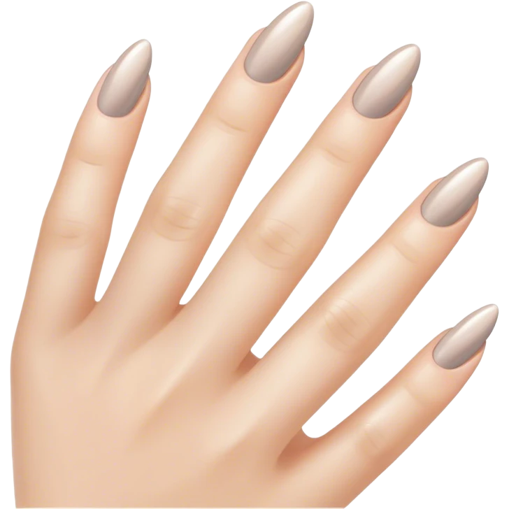 Uñas elegantes  emoji